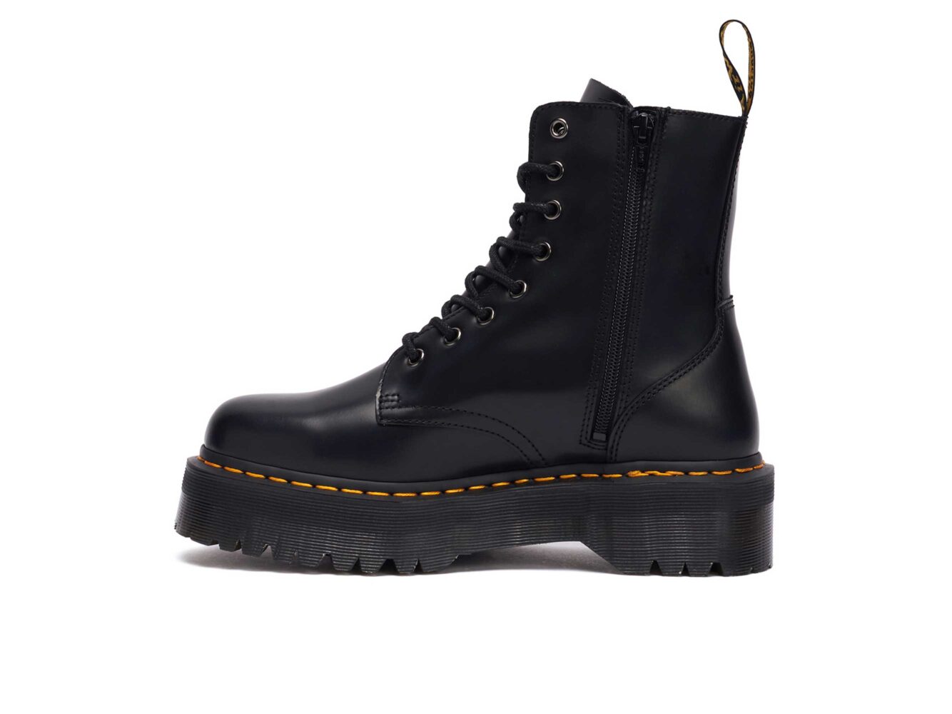 Женские из натуральной кожи демисезонные черного цвета Dr. Martens на молнии купить фирменные ботинки купить в интернет магазине, доставка курьером примерка купить.