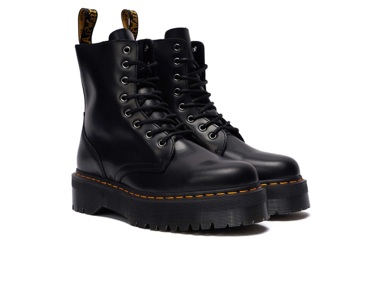 Женские из натуральной кожи демисезонные черного цвета Dr. Martens на молнии купить фирменные ботинки купить в интернет магазине, доставка курьером примерка купить.