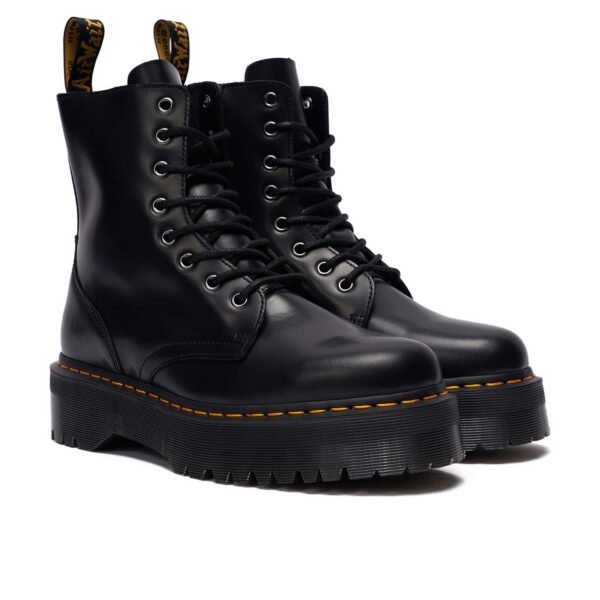 Dr.Martens Jadon Smooth Leather Platform Boot Black Winter