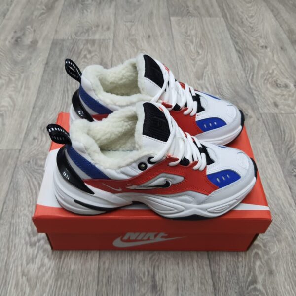 nike m2k tekno white orange winter AO3108_101