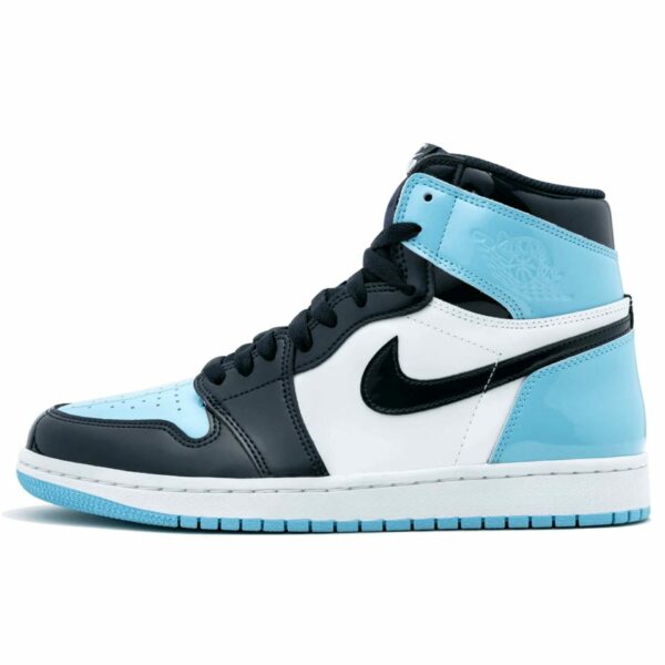 nike air Jordan 1 high UNC patent leather CD0461_401 купить