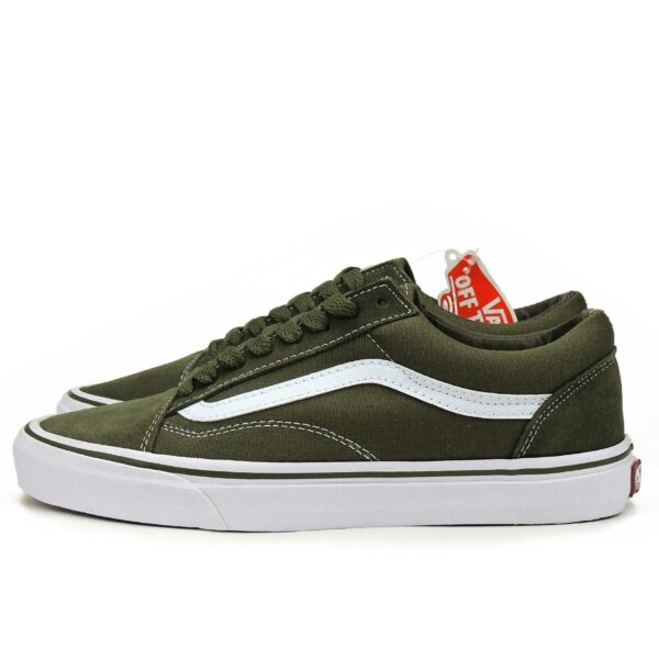 vans old skool army green купить