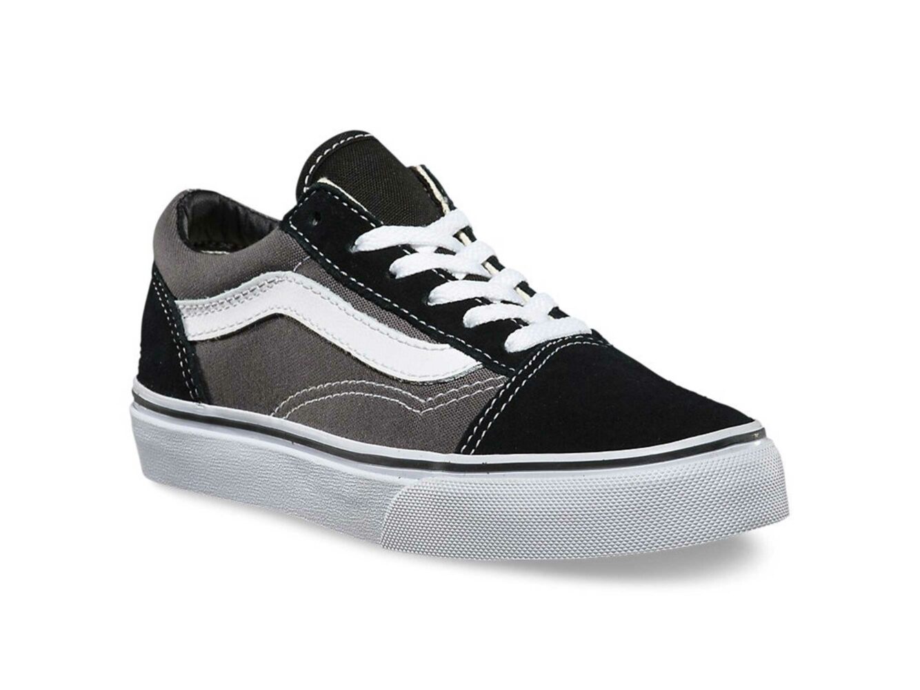 Vans Old Skool Pewter Black White Sole купить