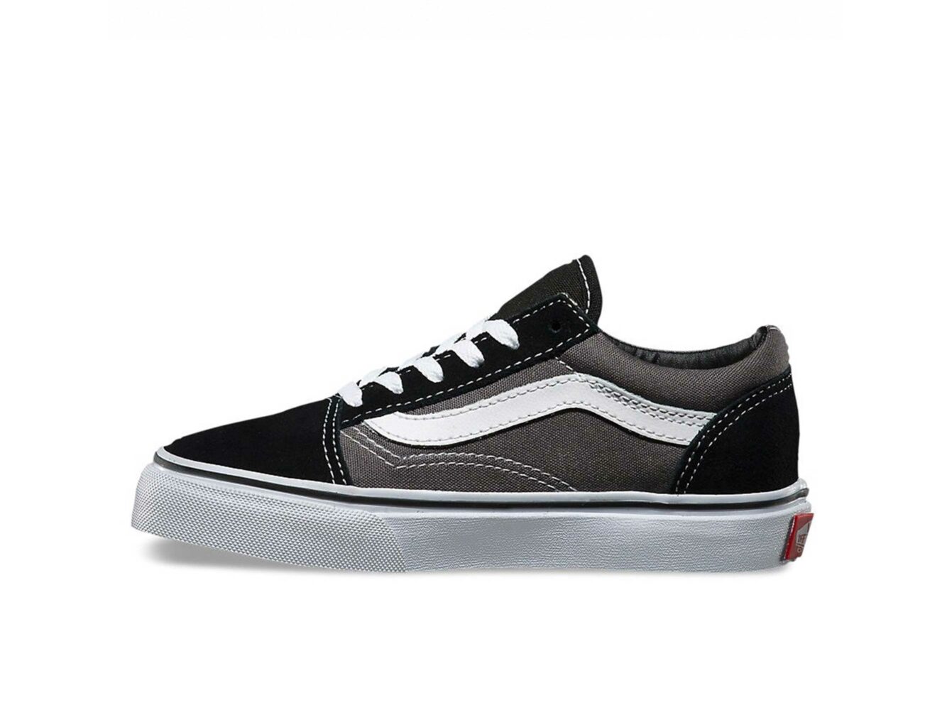 Vans Old Skool Pewter Black White Sole купить