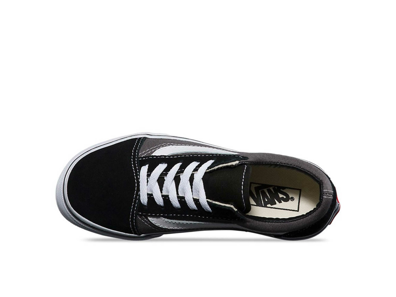 Vans Old Skool Pewter Black White Sole купить