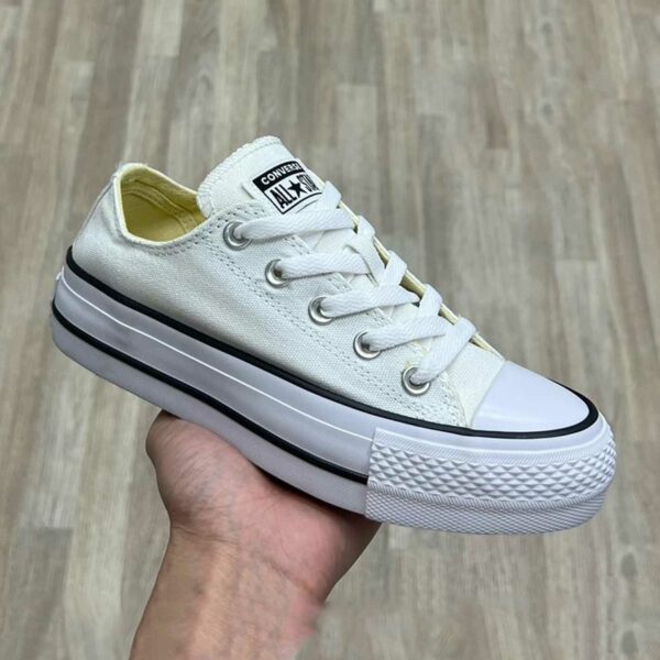 Converse Chuck Taylor All Star Lift low all white