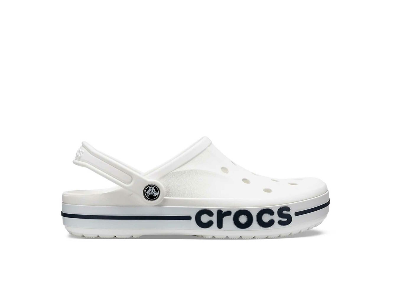 crocs bayaband logo clog white 205089 купить