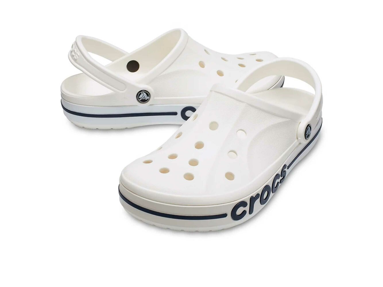 crocs bayaband logo clog white 205089 купить