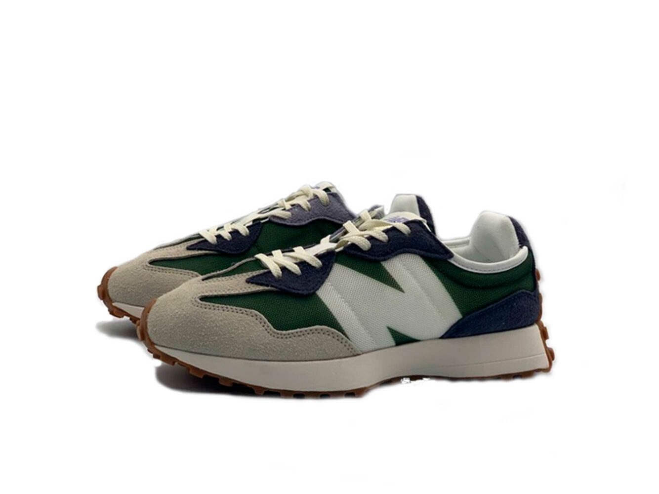 new balance 327 70`s Inspired green WS327COB_B купить