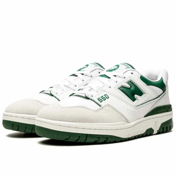 new balance 550 white green BB550WT1