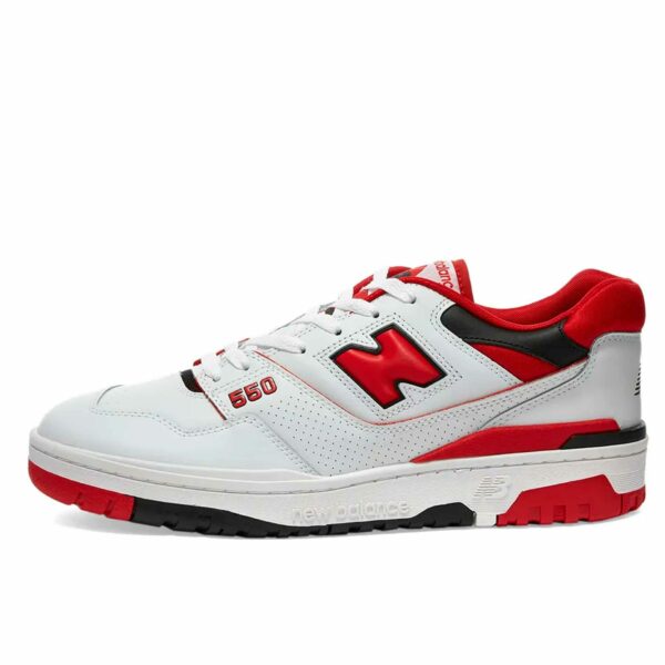 new balance 550 white red BB550SE1 купить