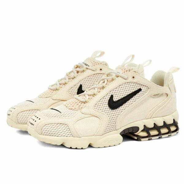 nike x stussy air zoom spiridon cage 2 beige CQ5486_200