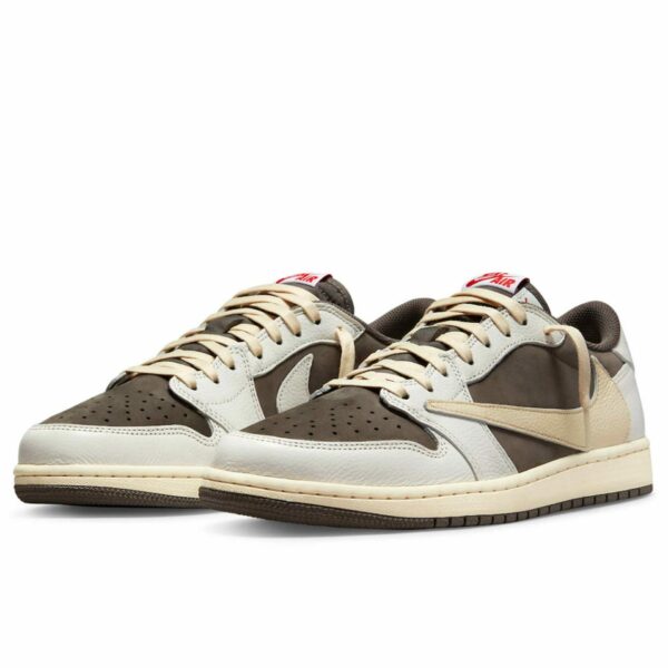 Travis Scott x nike air Jordan 1 low og reverse mocha sail DM7866_162