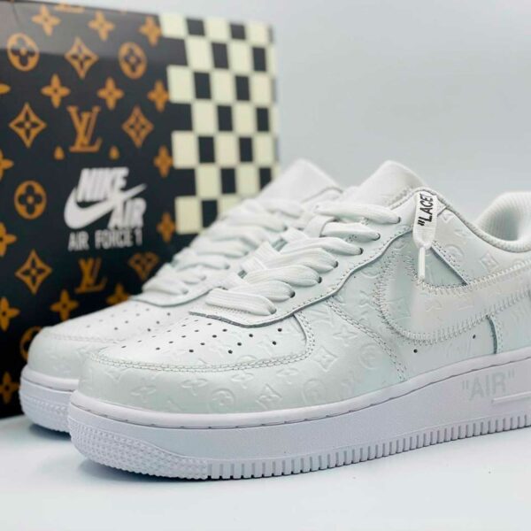 nike air force 1 sotheby s auction results x louis vuitton white купить