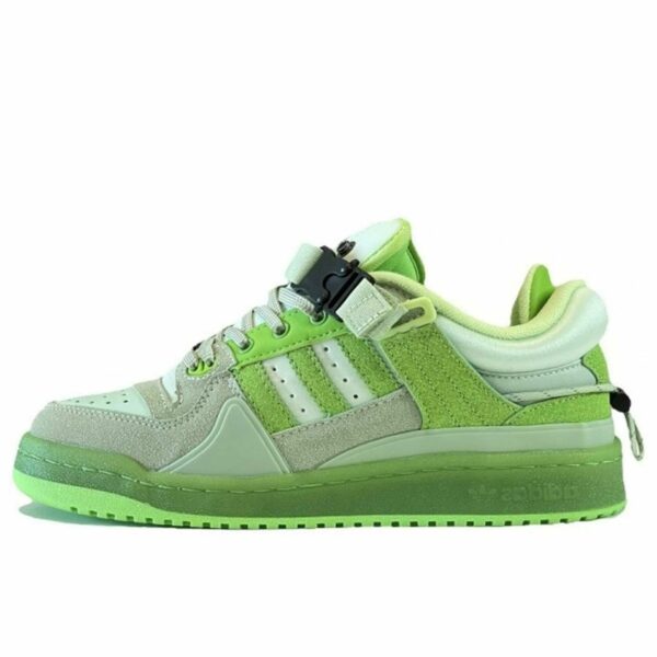 bad bunny x adidas forum low fluorescent green GW0269