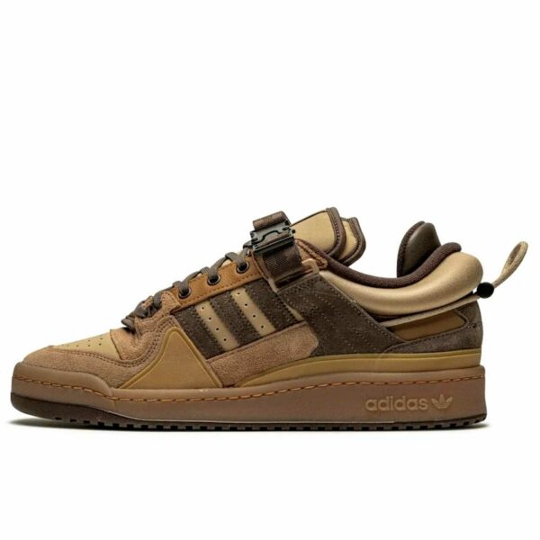 bad bunny x adidas originals forum 84 low dark brown GW0264