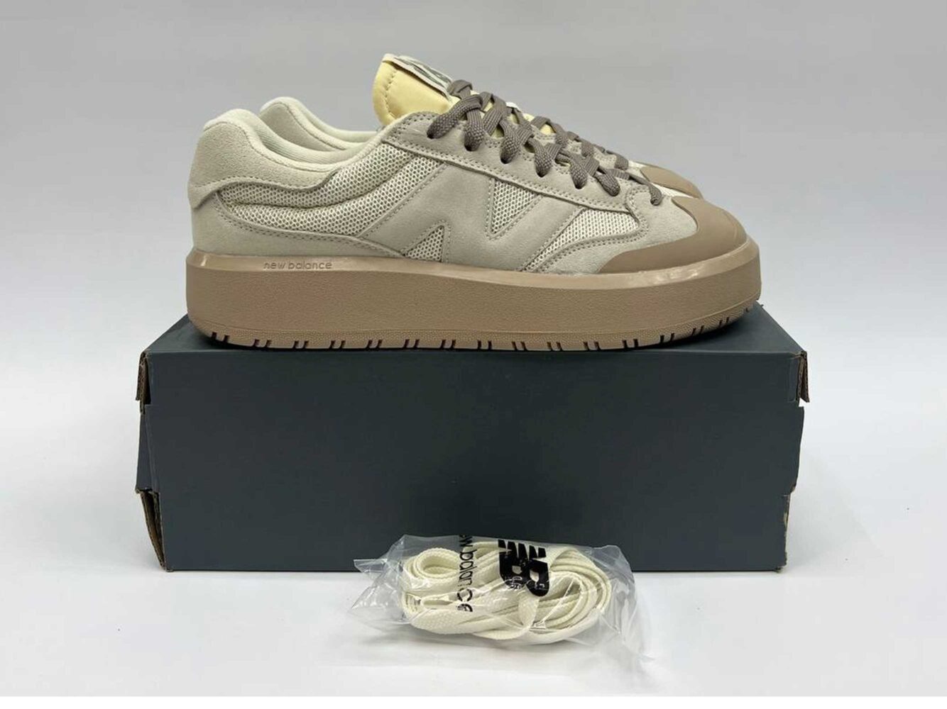 New Balance 302 beige bone CT302WB купить