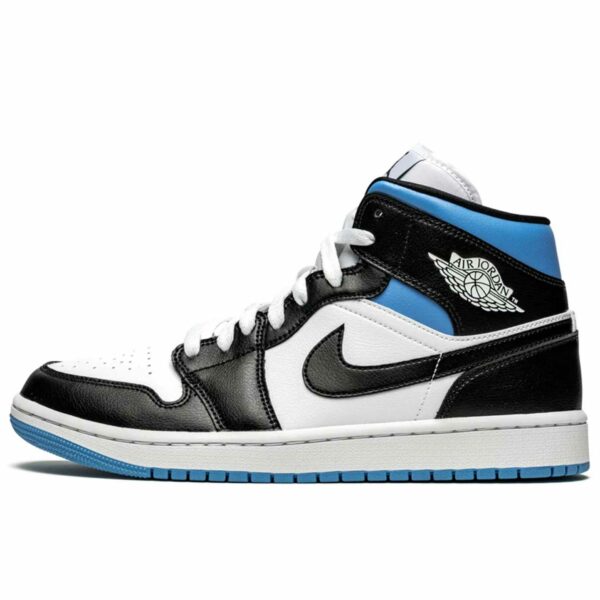 nike air Jordan 1 mid wmns university blue BQ6472_102 купить