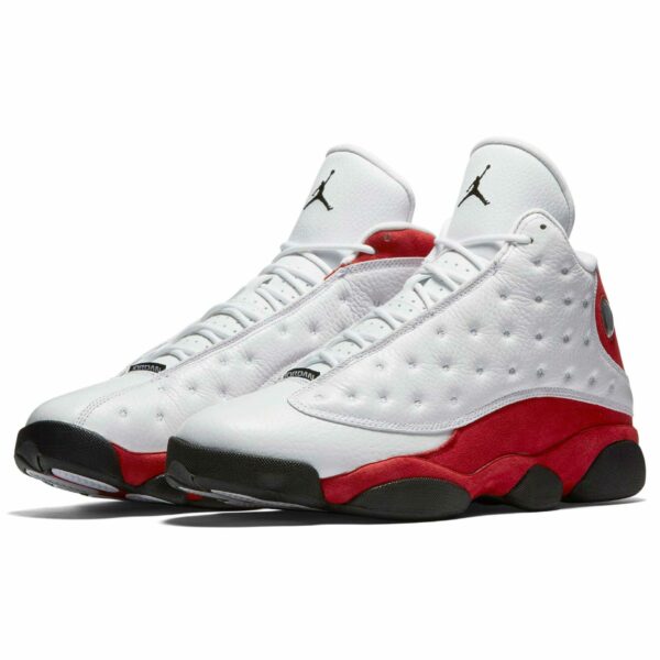 nike air Jordan 13 white n red retro gs 414574_122