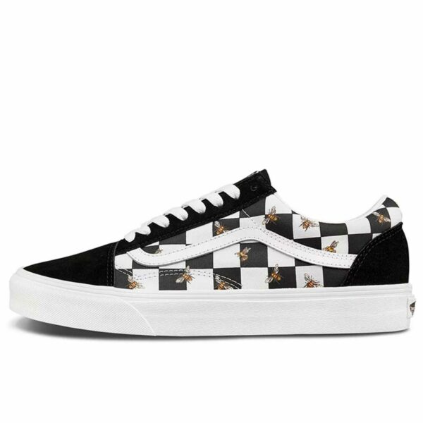 vans old skool check bee blacktrue white VN000W9T9EH