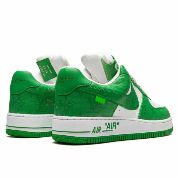 nike air force 1 low louis vuitton white green 1A9V9U