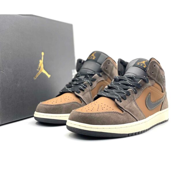 nike air Jordan 1 mid se gs earth tone DC7248_200 купить