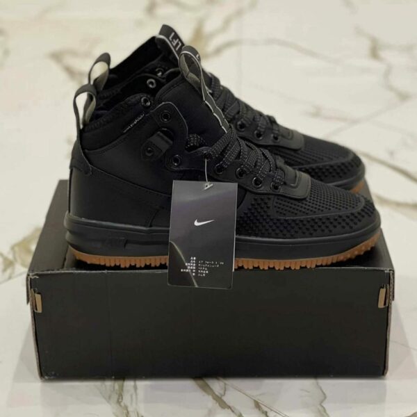 nike air force 1 duckboot black brown