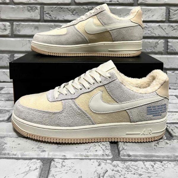 nike air force 1 beige winter