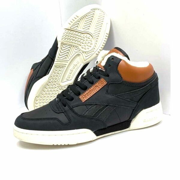 reebok black brown winter