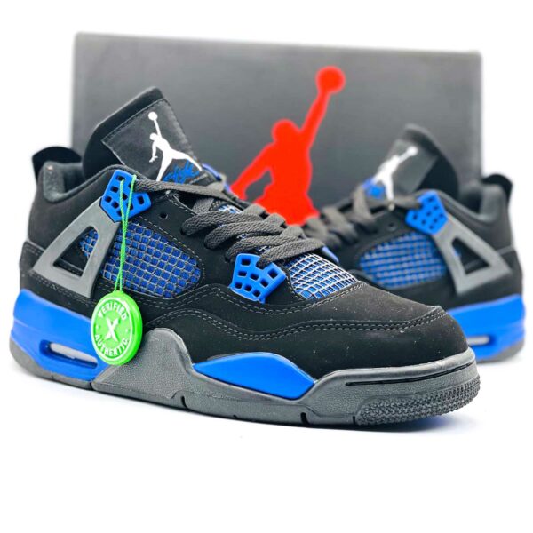 nike air Jordan 4 black game royal CT8527_018 купить