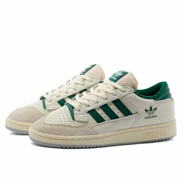 adidas centennial 85 low white dark green GX2214