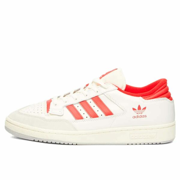 adidas centennial 85 low white scarlet HQ6278