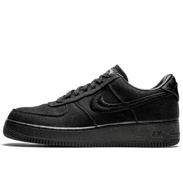 купить nike air force 1 low stussy black CZ9084_001