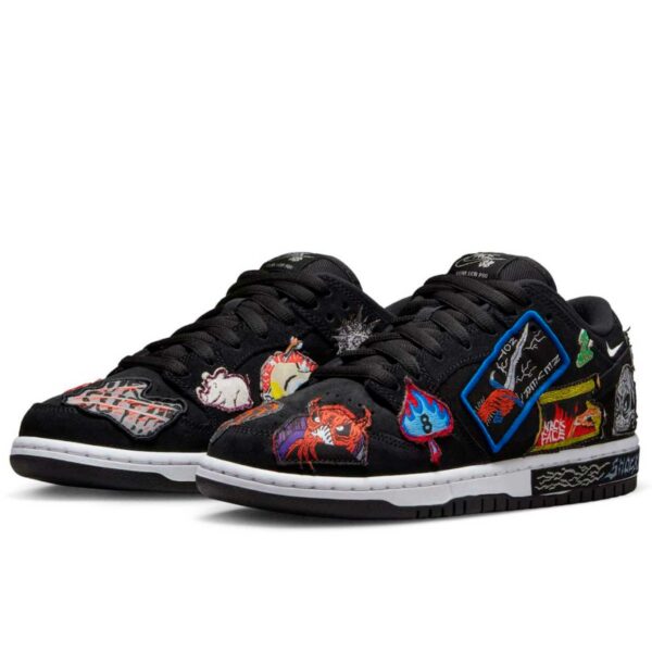 nike sb dunk low pro qs neckface DQ4488_001 купить