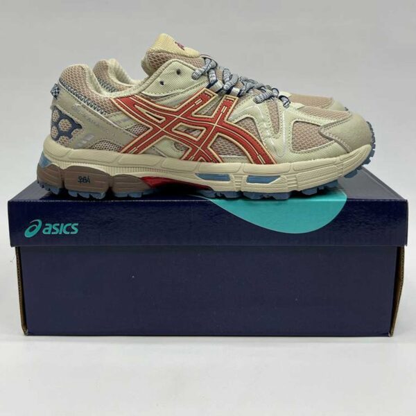 asics gel kahana 8 beige red 1011B109-200