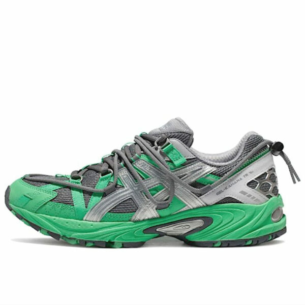 asics gel kahana tr v2 grey green 1203A259-020