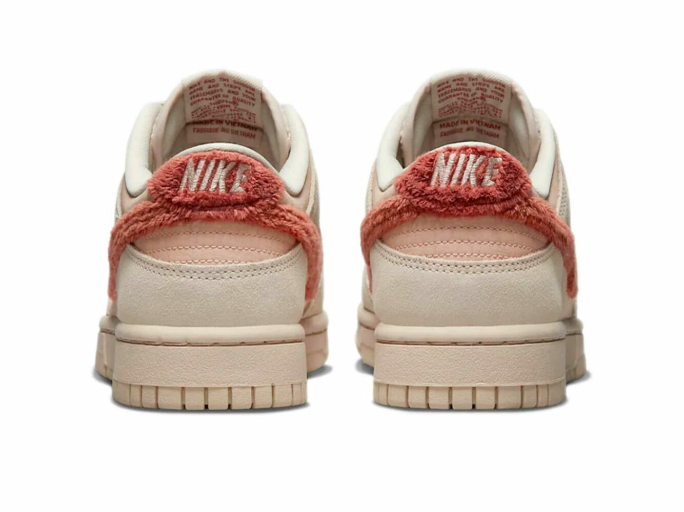 nike dunk low wmns terry swoosh DZ4706_200 купить