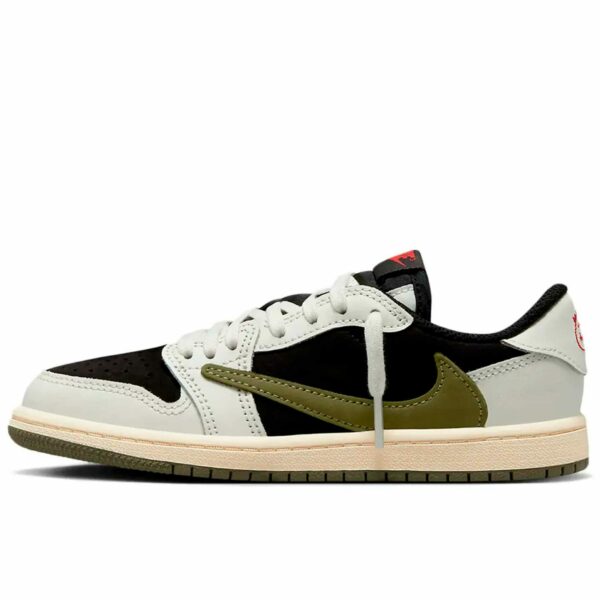 ravis Scott x air Jordan 1 low og olive DZ4137_106 купить