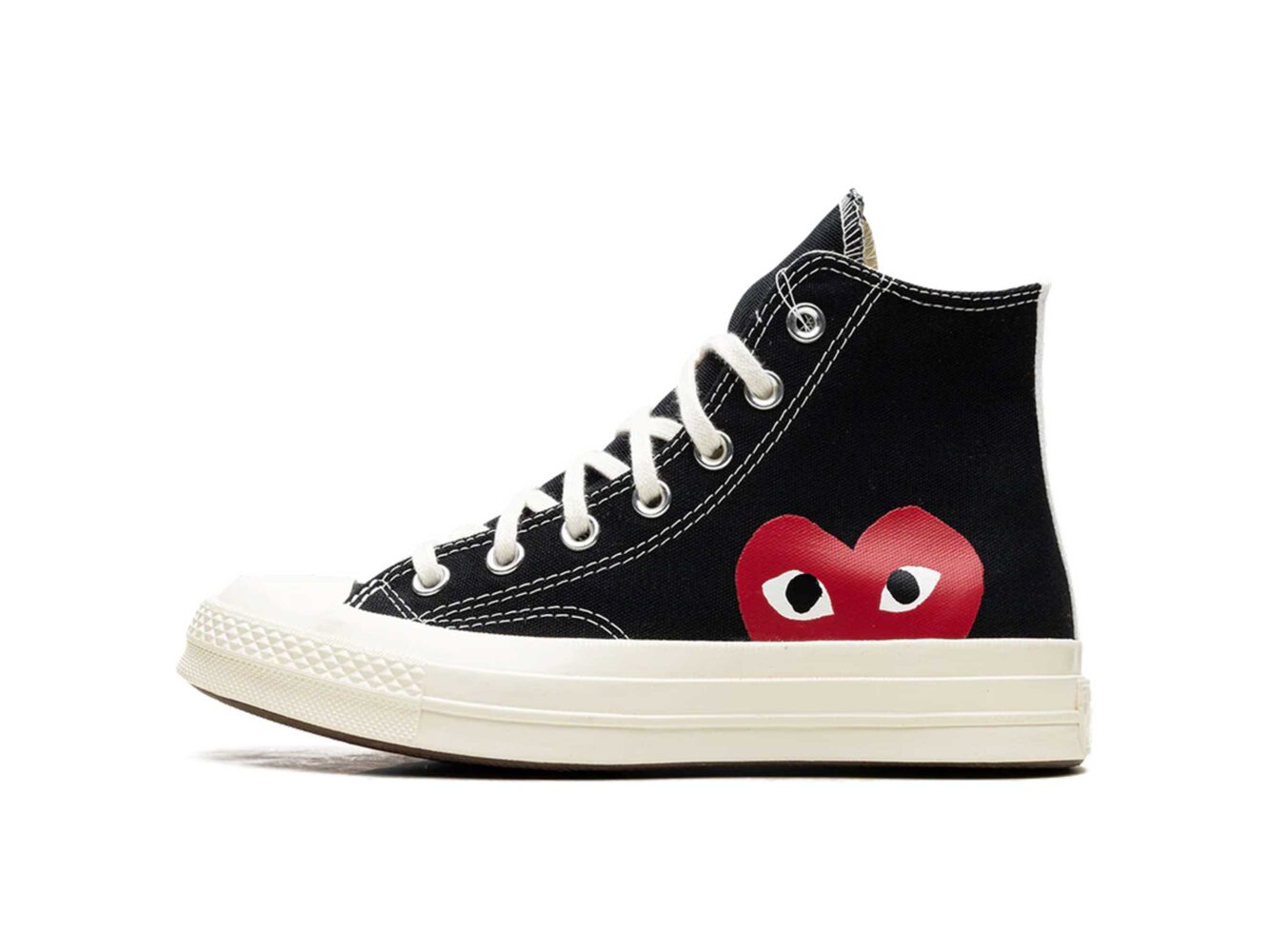 converse all star chuck 70 hi black half heart купить