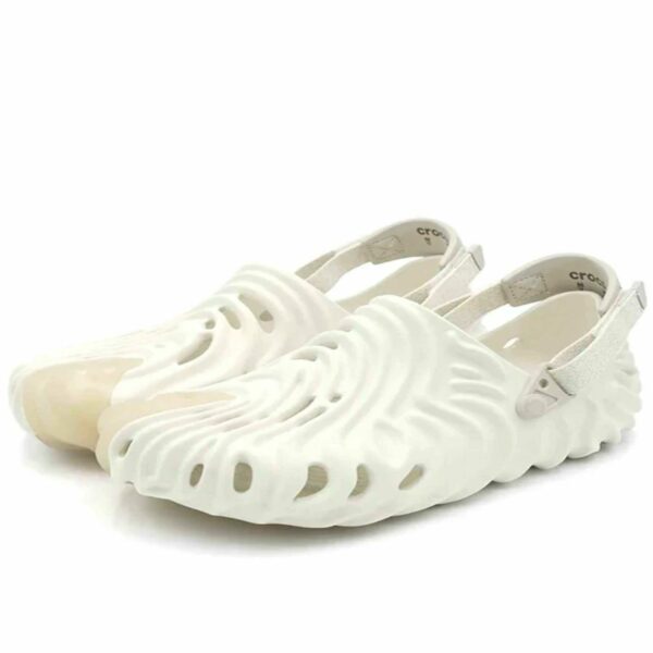 crocs pollex clog by salehe bembury spackle almost white 207393_1CN