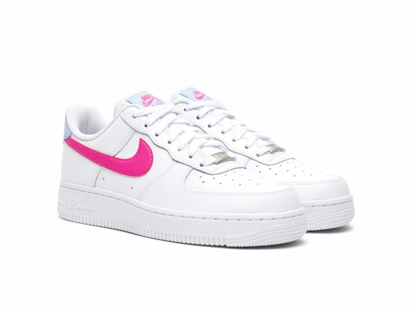 интернет магазин nike air force 1 07 white fire pink CT4328_101