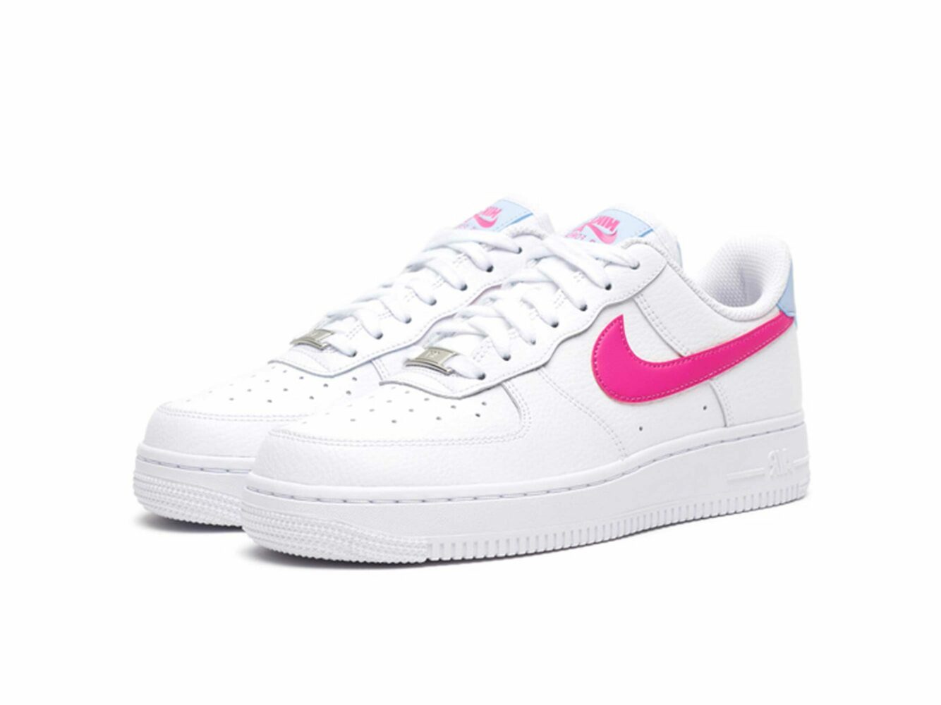 интернет магазин nike air force 1 07 white fire pink CT4328_101