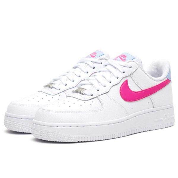 nike air force 1 07 white fire pink CT4328_101