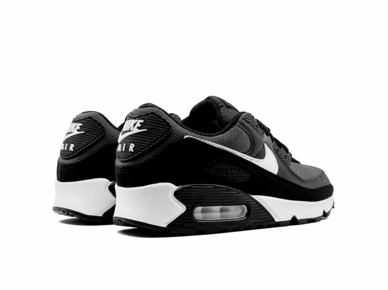 nike air max 90 black and white CN8490_002 купить