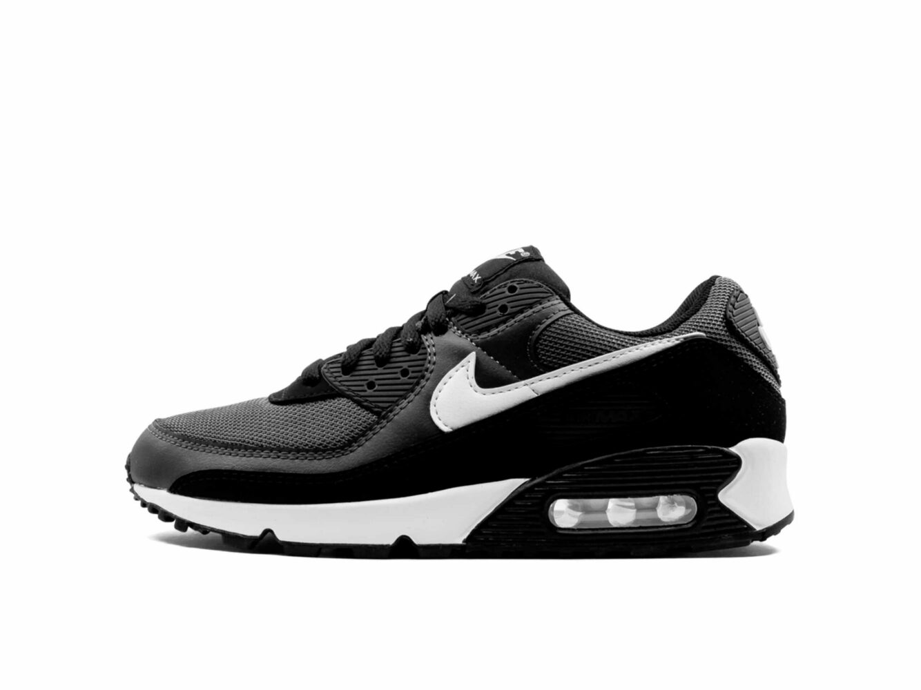 nike air max 90 black and white CN8490_002 купить