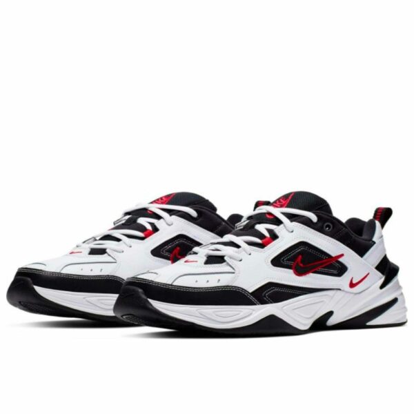 nike m2k tekno white black red AV4789_104