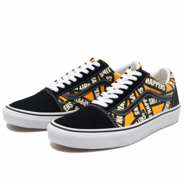 vans old skool alphabet black yellow VN0A4U3BWTX