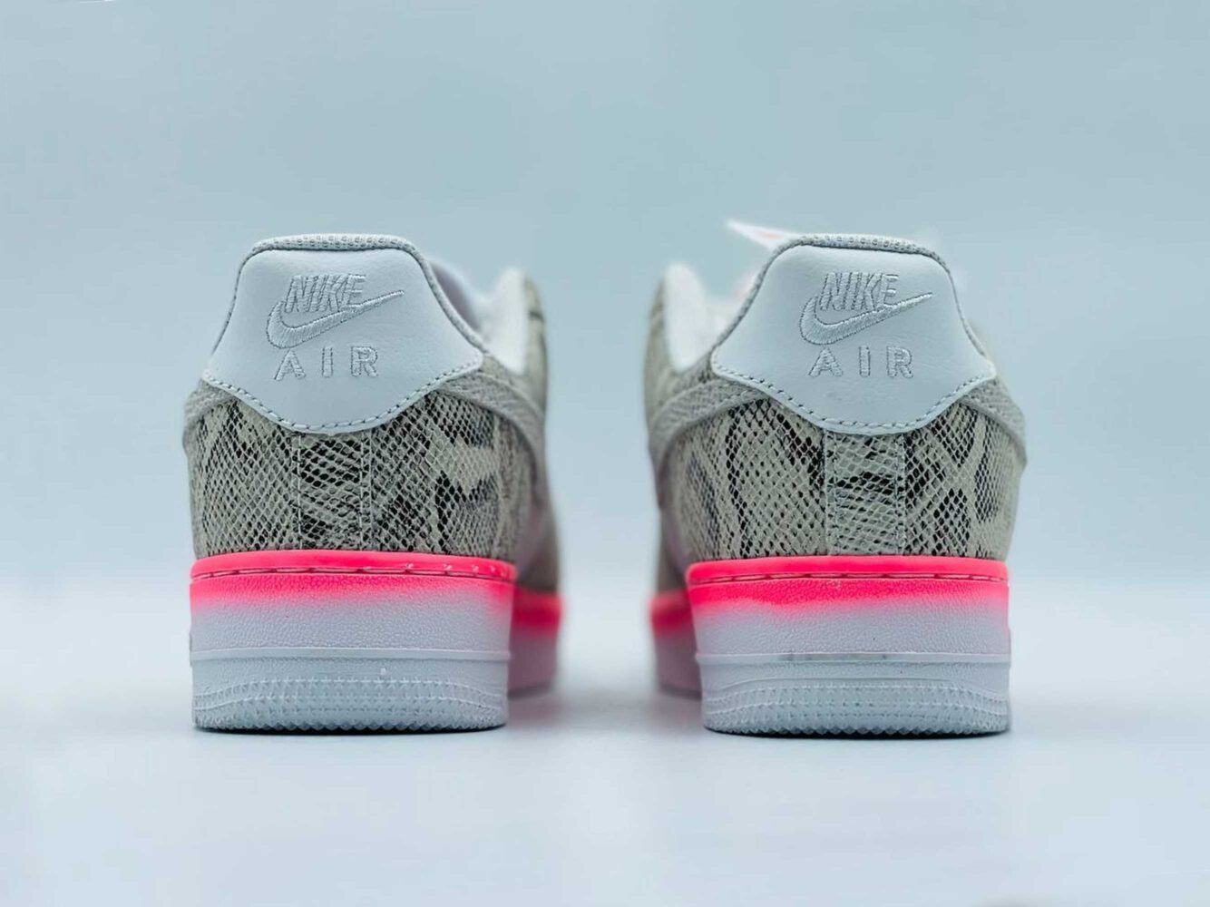 nike air force 1 low snakeskin sail pink nebula DV1031_030 купить