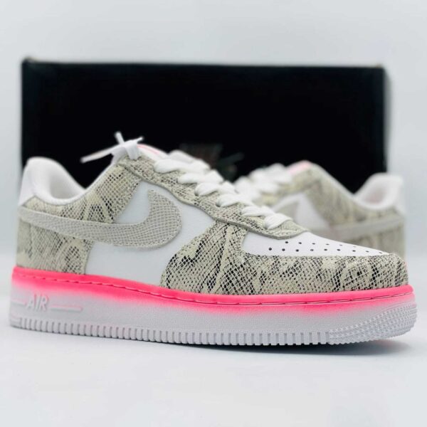 nike air force 1 low snakeskin sail pink nebula DV1031_030