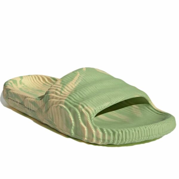 adidas adilette 22 slides magic lime desert sand GY1597